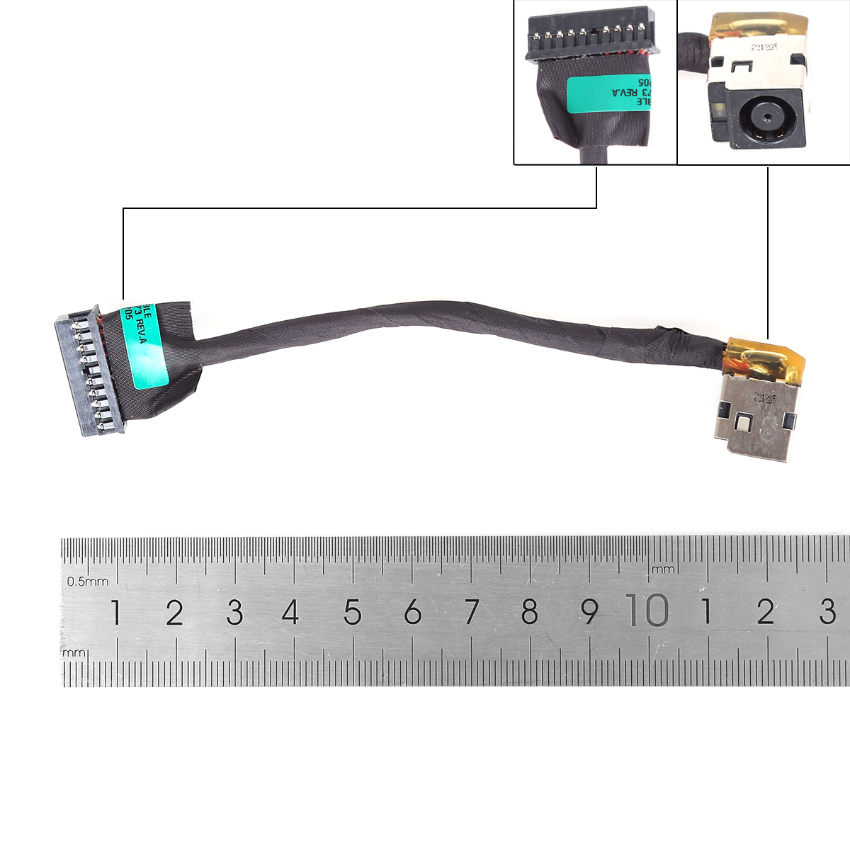 Picture of DC Power Jack Compatible with HP Omen TPN-C144 17-CB L52813-S73 N18E